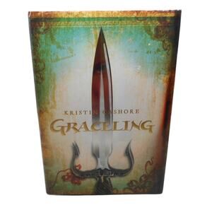 Graceling by Kristin Cashore Hardcover 2008 Harcourt Hardcover Very Good